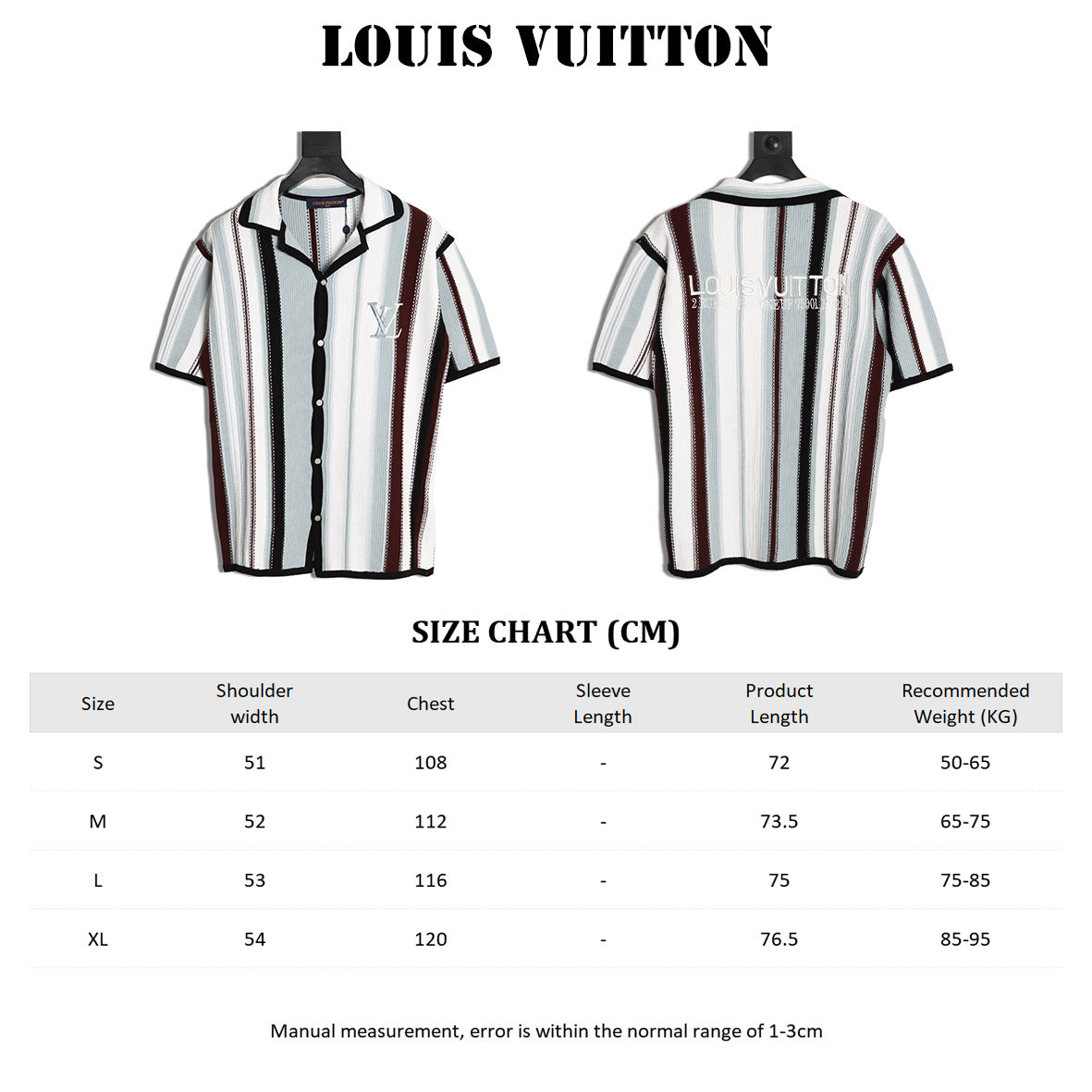 l0*is V*t0n lv short-sleeved shirts