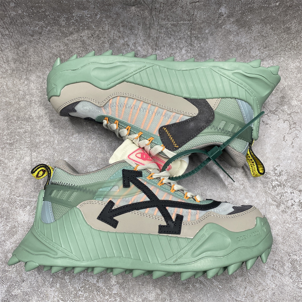 OFF-WHITE ODSY-1000 BLACK GREEN