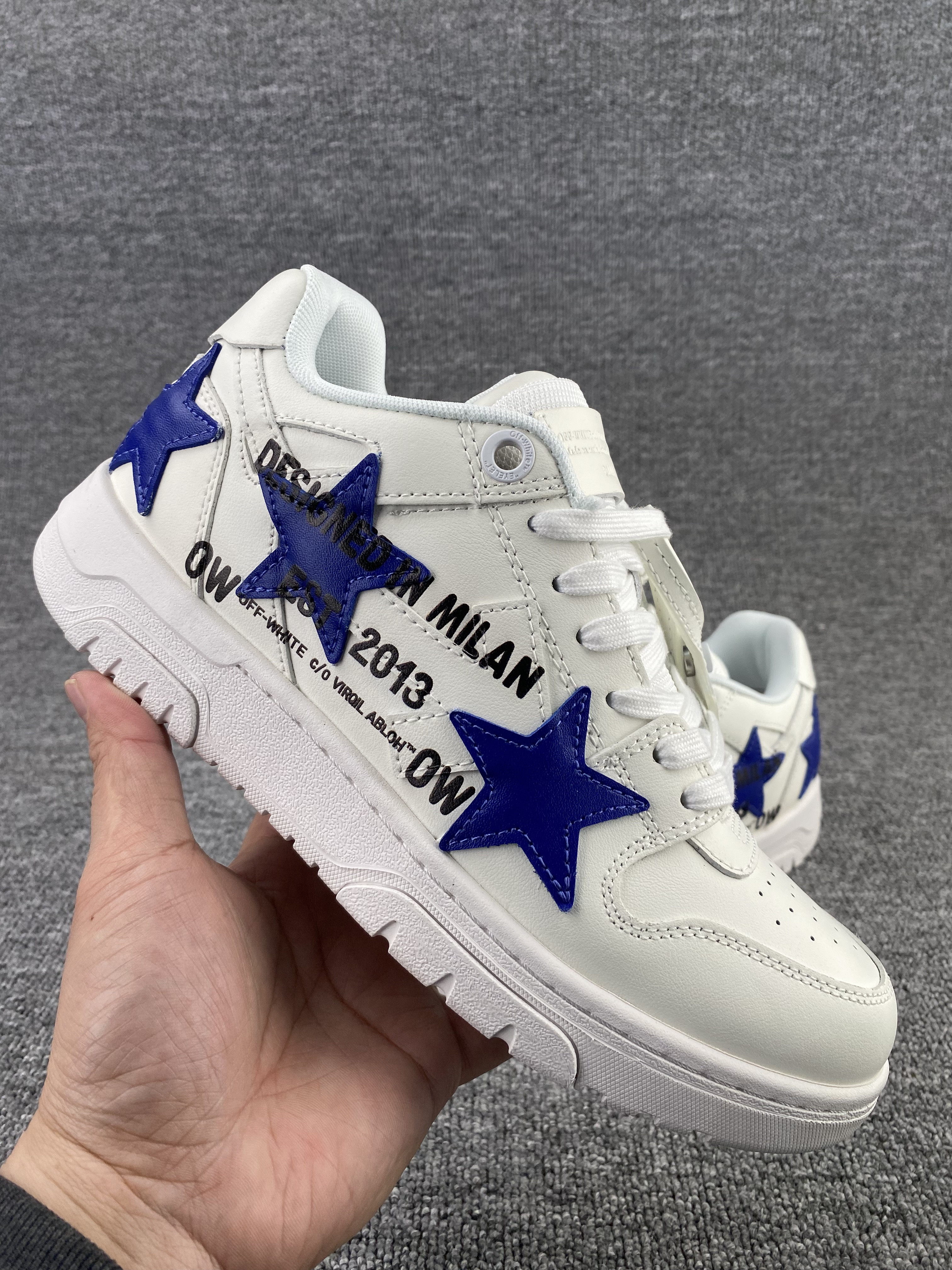 UA OFF-WHITE Out Of Office OOO Low Tops
