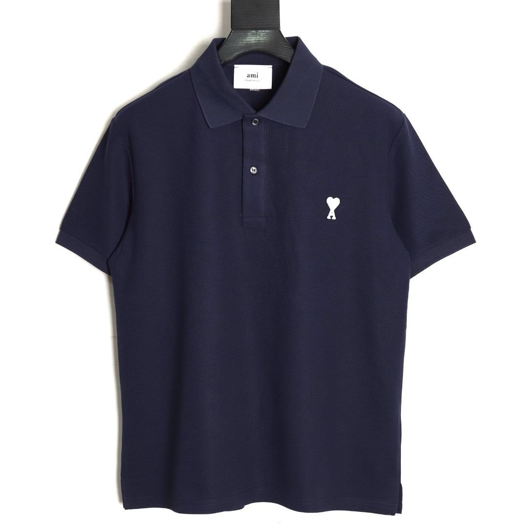 Ami 25SS Short-sleeved Polo shirt