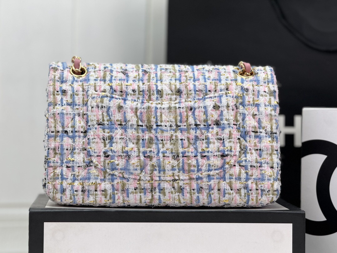 Ch*el mini classic 11.12 handbag 25 15.5 × 25.5 × 6.5 cm