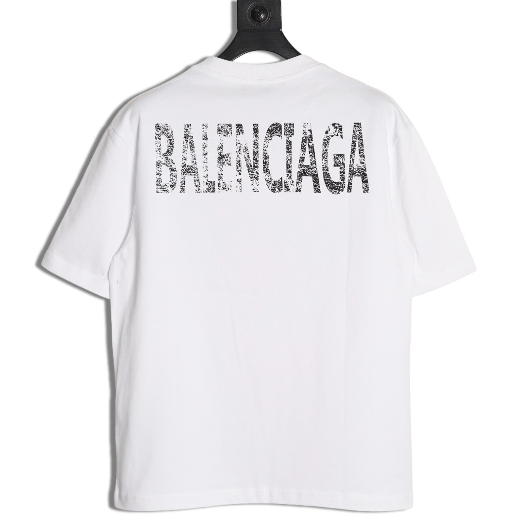 Ba*len*cia*ga 24ss short-sleeved t-shirt