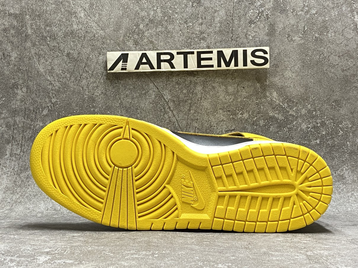 Nike Dunk High Black Yellow