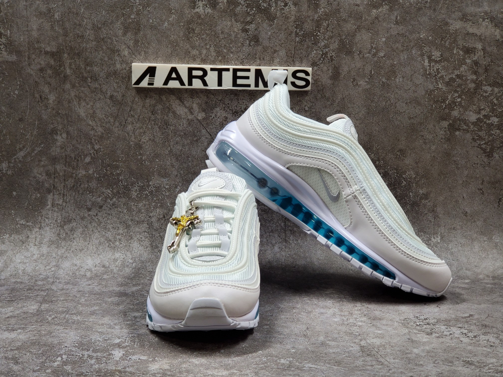 Nike Air Max 97 MSCHF x INRI Jesus Shoes