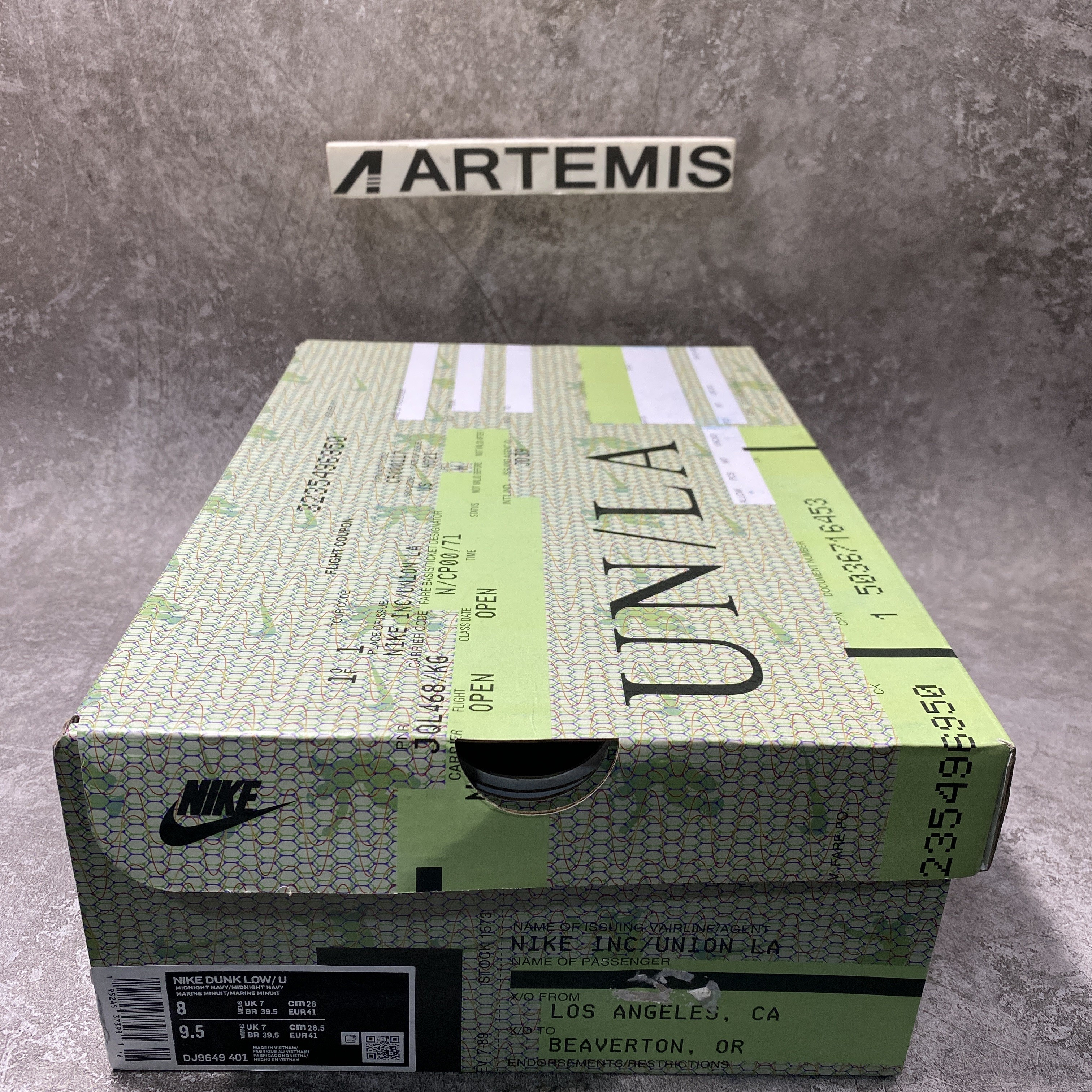 Nike Dunk Low Union Midnight Navy