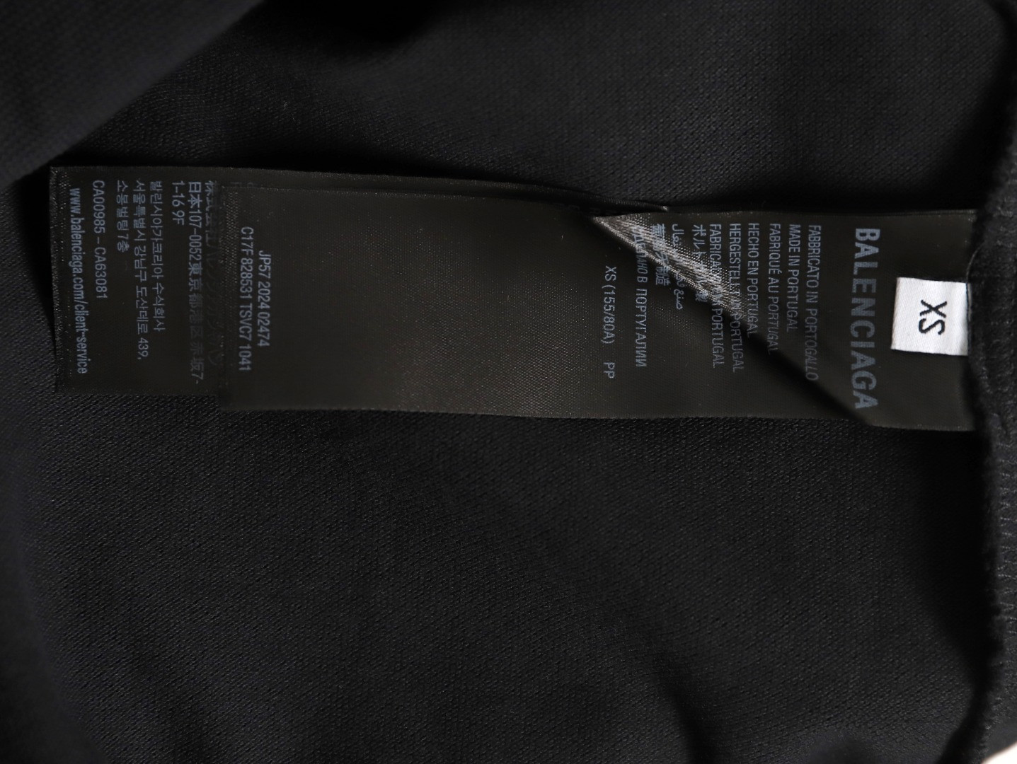 Ba*len*cia*ga 25ss short-sleeved polo shirt