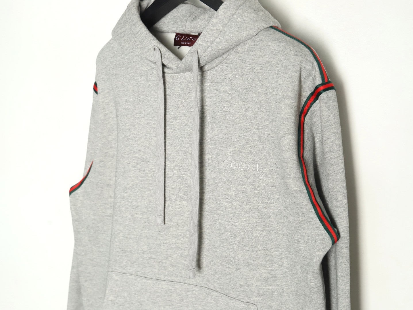 G*u*i guc fleece-lined hoodies suit