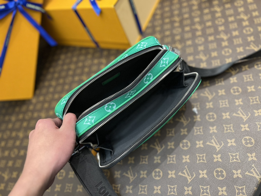 LV M30997 Alpha Wearable Wallet 9.4 x 6.3 x 3.1 inches