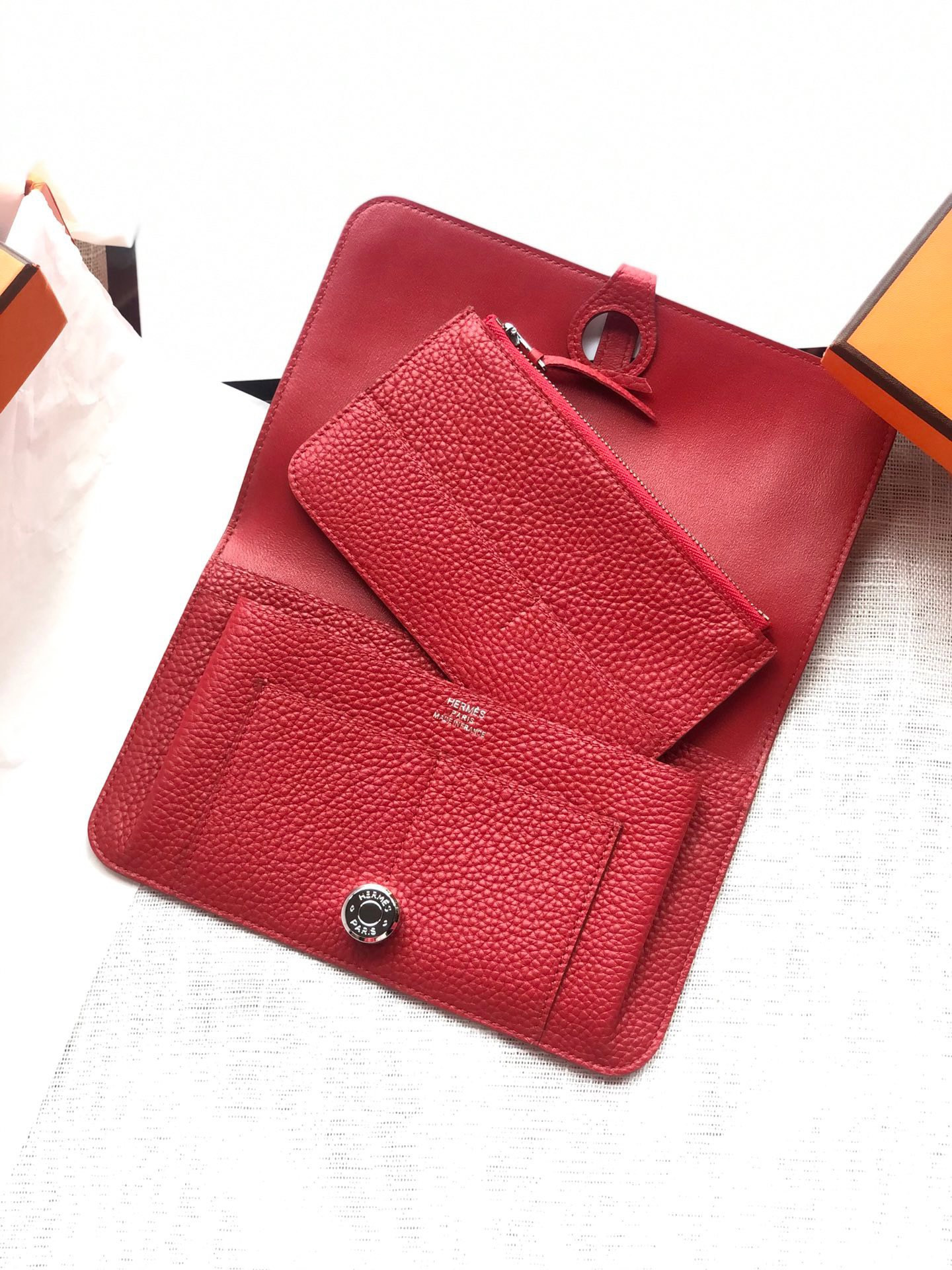 Hermès Dogon Duo Wallet 20.1cm