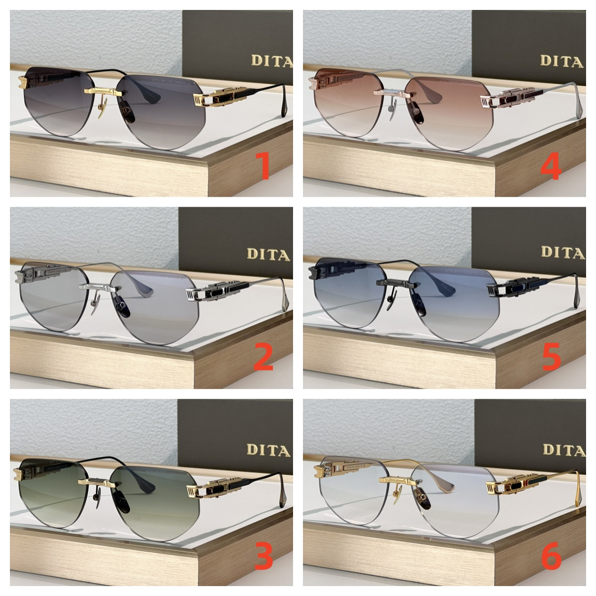 DITA Glasses DTS164 56-17-137