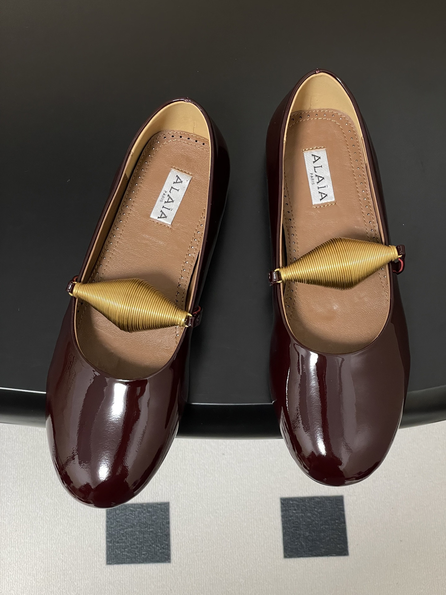 UA Alaïa Jewel Ballet Flats(Customized Size 7-10 days production time)